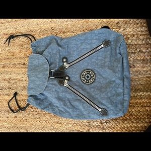 Kipling backpack in light blue